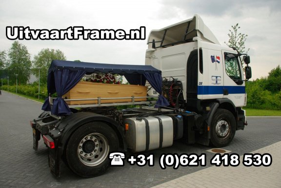 Eerbiedwaardige uitvaart met uw eigen voertuig? ? UitvaartFrame te huur - Afbeelding 8