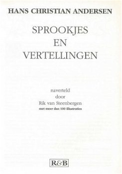 HANS CHRISTIAN ANDERSEN**SPROOKJES EN VERTELLINGEN**MAXI-FOR - 2