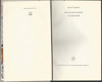 SAMUEL GOUDSMIT**DE GOUDEN KROON VAN BEIEREN**TEXTUUR LINNEN - 5