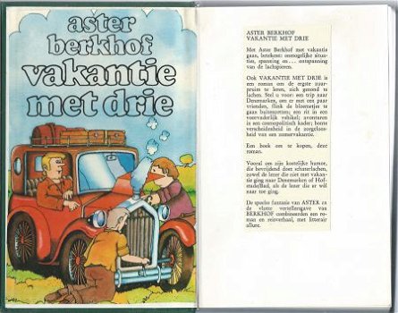 ASTER BERKHOF**VAKANTIE MET DRIE**GROENE TEXTUUR LINNEN HEID - 2