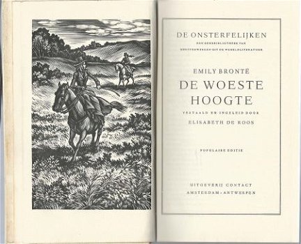 EMILY BRONTË**DE WOESTE HOOGTE**SKYVERTEX CONTACT BOEKBAND** - 1