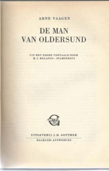 ARNE VAAGEN**DE MAN VAN OLDERSUND**NOORS*MOLANUS STAMPERIUS* - 2