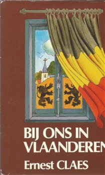 ERNEST CLAES**BIJ ONS IN VLAANDEREN**RODE TEXTUUR LINNEN BOE - 1