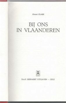 ERNEST CLAES**BIJ ONS IN VLAANDEREN**RODE TEXTUUR LINNEN BOE - 5