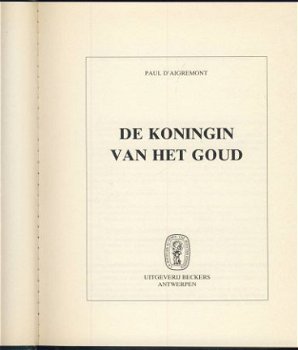 PAUL D'AIGREMONT**DE KONINGIN VAN HET GOUD*SKYVERTEX BECKERS - 2