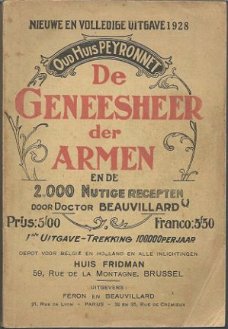 DOCTOR BEAUVILLARD**DE GENEESHEER DER ARMEN**FERON EN BEAUVI