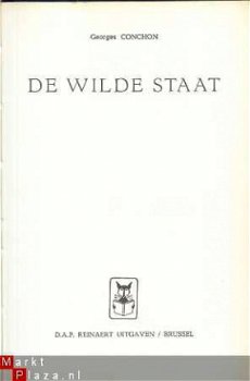 GEORGES CONCHON**DE WILDE STAAT**L'ETAT SAUVAGE**REINAERT - 3