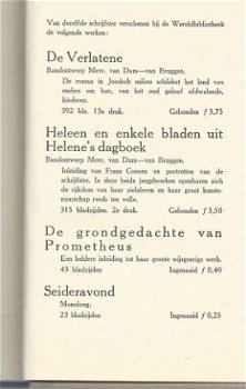 CARRY VAN BRUGGEN**HET HUISJE AAN DE SLOOT**1938**TEXTUUR.** - 4