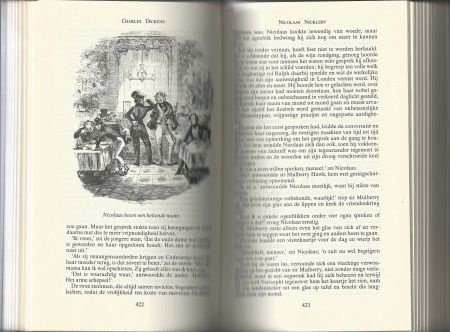 CHARLES DICKENS**NICOLAAS NICKLEBY**BR. TEXTUUR LINNEN BAND* - 5