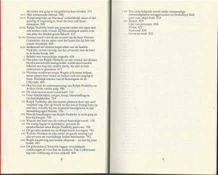 CHARLES DICKENS**NICOLAAS NICKLEBY**BR. TEXTUUR LINNEN BAND* - 8