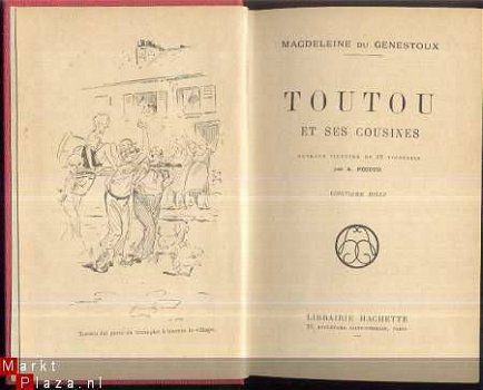 MAGDELEINE DU GENESTOUX**TOUTOU ET SES COUSINES**HACHETTE* - 2