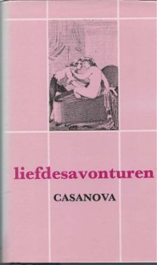 CASANOVA**LIEFDESAVONTUREN**FRISSE ROZE KARTONNEN HARDCOVER*