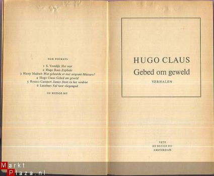 HUGO CLAUS**GEBED OM GEWELD**DE BEZIGE BIJ - 3