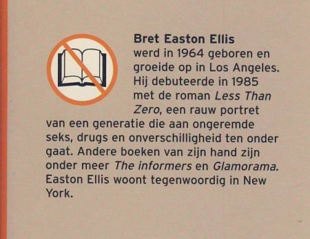 BRET EASTON ELLIS**AMERICAN PSYCHO**DE MORGEN / PAPERVIEW - 4