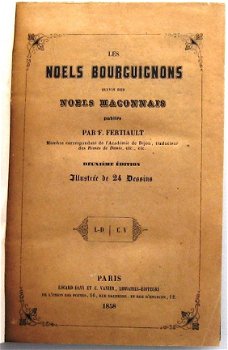 Les Noels Bourguignons & des Noels Maconnais 1858 Monnoye - 4