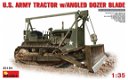 U.S. Army Caterpillar Tractor with dozer blade 1:35 Miniart - 1 - Thumbnail