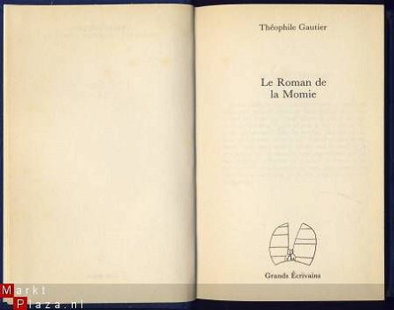 THEOPHILE GAUTIER**LE ROMAN DE LA MOMIE**GRANDS ECRIVAINS - 2