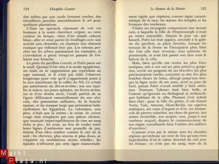 THEOPHILE GAUTIER**LE ROMAN DE LA MOMIE**GRANDS ECRIVAINS - 4