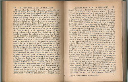 JULES SANDEAU**MADEMOISELLE DE LA SEIGLIERE**HACHETTE VERTE* - 3