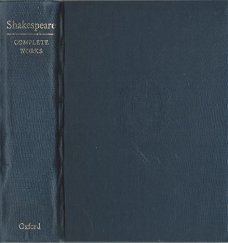 WILLIAM SHAKESPEARE**THE COMPLETE WORKS OF .SHAKESPEARE**OXF