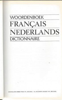 READER'S DIGEST LAROUSSE**FRANCAIS-NEDERLANDS**HEIDELAND-ORB - 3