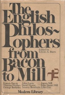 EDWIN A.BURTT**THE ENGLISH PHILOSOPHERS FROM BACON TO MILL**