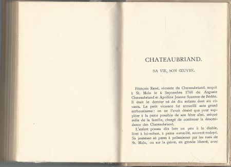 CHATEAUBRIAND**1.ATALA.2.RENE.*LES AVENTURES DU DERNIER ABEN - 7