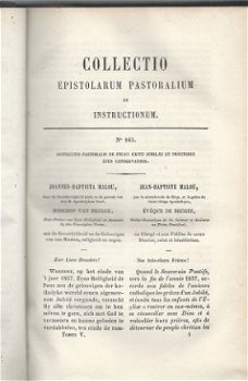 COLLECTIO EPISTOLARUM PASTORALIUM, INSTRUCTIONUM ET STATUTOR - 3