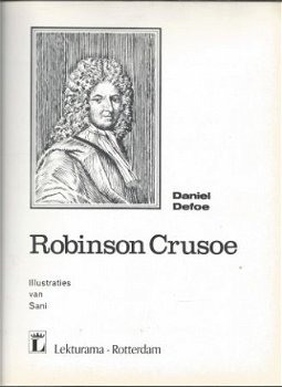 DANIEL DEFOE**ROBINSON CRUSOE**REUZE BLAUWE HARDCOVER+DESIGN - 3