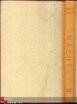 ERNST ZAHN**NACHT**EEN VERTELLING**WITTE HARDCOVER - 5