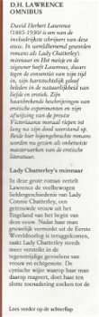 D.H. LAWRENCE**LADY CHATTERLEY'S MINNAAR+HET MEISJE EN DE ZI - 3