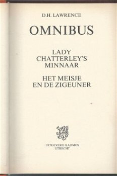 D.H. LAWRENCE**LADY CHATTERLEY'S MINNAAR+HET MEISJE EN DE ZI - 7