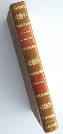 Memoires de Madame du Hausset 1824 Madame de Pompadour
