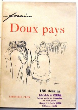 Forain 1897 Doux Pays EN La Comedie Parisienne - Humor - 4