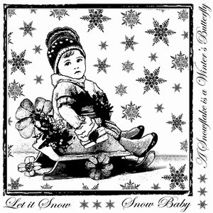SALE GROTE cling stempel Little Snow Baby van Crafty Individuals. - 1