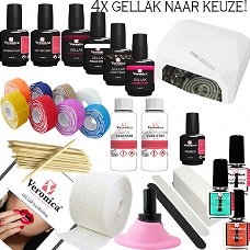 GEL NAGELLAK starterspakket MASTERCLASS met LED lamp