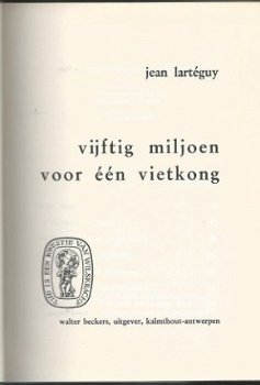 JEAN LARTEGUY**VIJFTIG MILJOEN VOOR EEN VIETKONG**SKYVERTEX - 2