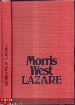 MORRIS WEST**LAZARE**ROBERT LAFFONT.HARDCOVER COMME NEUF - 3