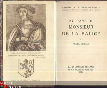 ANDRE GERVAIS**AU PAYS DE MONSIEUR DE LA PALICE**RENAISSANCE - 1