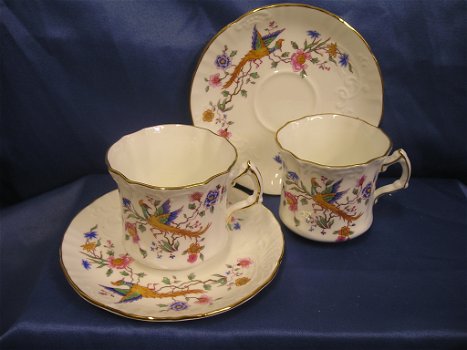 HAMMERSLEY servies BIRD OF PARADISE en F HOWARDS patterns en VICTORIAN VIOLETS - 5