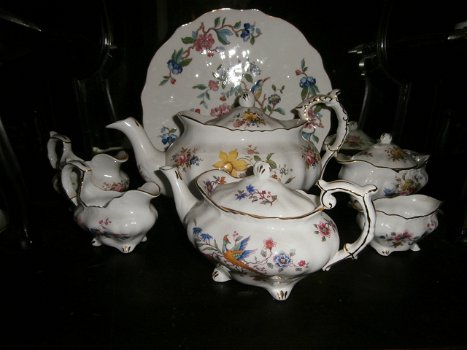 HAMMERSLEY servies BIRD OF PARADISE en F HOWARDS patterns en VICTORIAN VIOLETS - 6