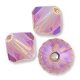 Swarovski 5301 Light Rose AB2x 4mm Per 10 Stuk. - 1 - Thumbnail