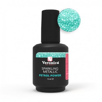 Gelnagellak Sparkling METALLIC PETROL POWER - 1