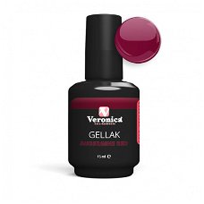 Gel nagellak AUBERGINE RED