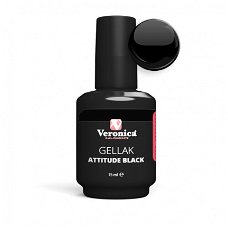 Gel polish ATTITUDE BLACK