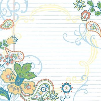 SALE NIEUW Whimsy Vintage Glitter Paper Pad 8X8 Inch 48 vel van DCWV - 2