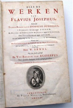 Josephus 1704 Alle de Werken - Mortier Amsterdam Luyken ill. - 4
