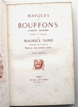 Masques et Bouffons (Comédie Italienne) 1860 Sand Theater - 4