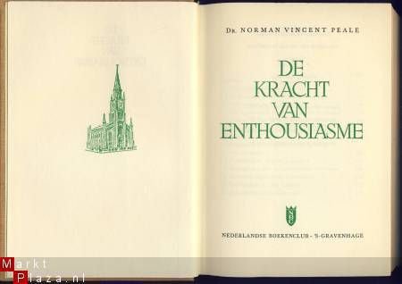 NORMAN VINCENT PEALE**DE KRACHT VAN ENTHOUSIASME.**NBC-BOEK. - 4