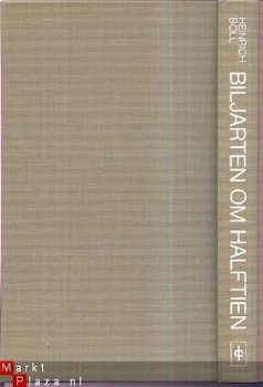 HEINRICH BÖLL**BILJARTEN OM HALFTIEN**HARDCOVER+TEXT DUSTJAC - 5